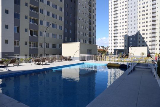 Área comum de apartamento para alugar com 1 quarto, 60m² em Novo Riacho, Contagem