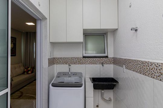 Área de Serviço de casa de condomínio à venda com 2 quartos, 52m² em Vila Marieta, São Paulo