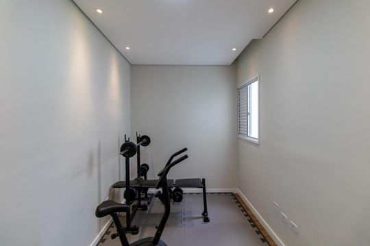 Suíte 2 de casa de condomínio à venda com 2 quartos, 52m² em Vila Marieta, São Paulo