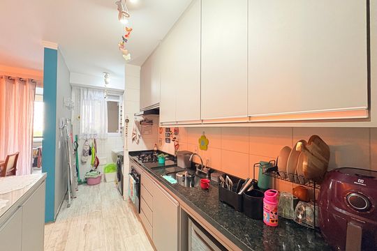 Cozinha de apartamento à venda com 3 quartos, 98m² em Horto Florestal, Jundiaí