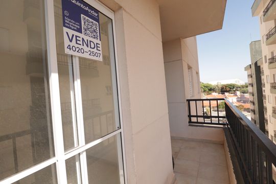 Varanda Sala de apartamento à venda com 2 quartos, 55m² em Vila Nova Medeiros, Jundiaí