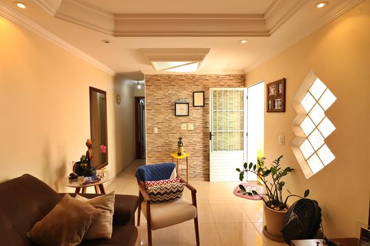 Sala de casa para alugar com 2 quartos, 146m² em Santa Terezinha, São Bernardo do Campo