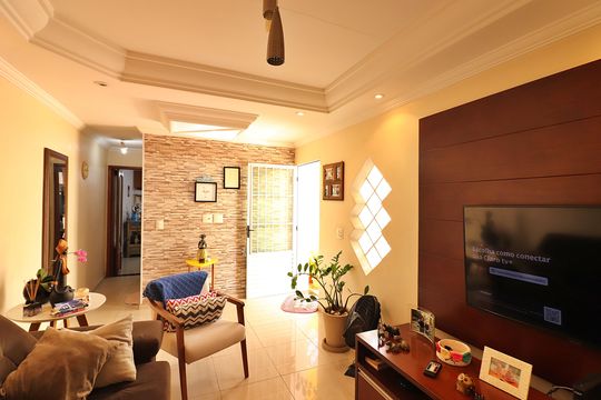 Sala de casa para alugar com 2 quartos, 146m² em Santa Terezinha, São Bernardo do Campo