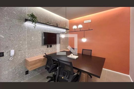 Área Comum de kitnet/studio à venda com 1 quarto, 27m² em Campo Belo, São Paulo