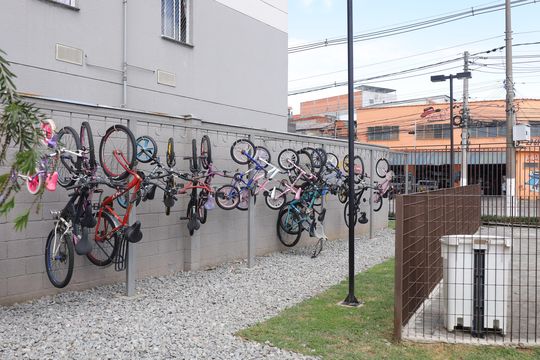 Área comum - Bicicletário de apartamento para alugar com 2 quartos, 34m² em Guaianases, São Paulo