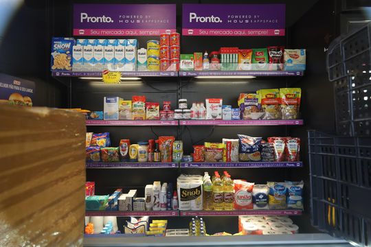 Área comum - Mercado de apartamento para alugar com 2 quartos, 34m² em Guaianases, São Paulo