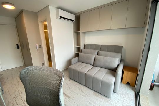 Studio de kitnet/studio para alugar com 1 quarto, 25m² em Santo Amaro, São Paulo