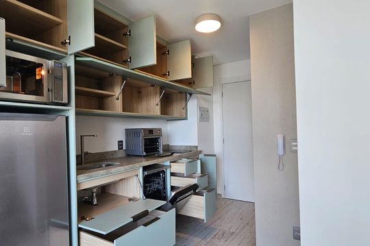 Kitnet/Studio à venda com 1 quarto, 25m² em Santo Amaro, São Paulo