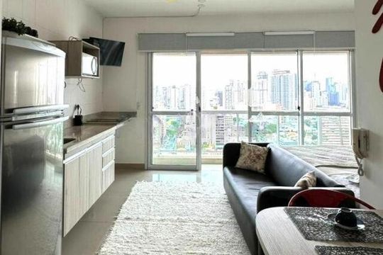 Apartamento para alugar com 1 quarto, 32m² em Brooklin, São Paulo