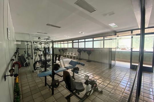 Área comum de apartamento à venda com 2 quartos, 82m² em Leblon, Rio de Janeiro