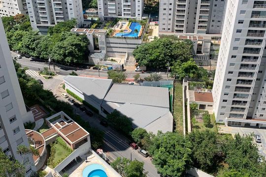 Vista de apartamento à venda com 2 quartos, 83m² em Vila Andrade, São Paulo