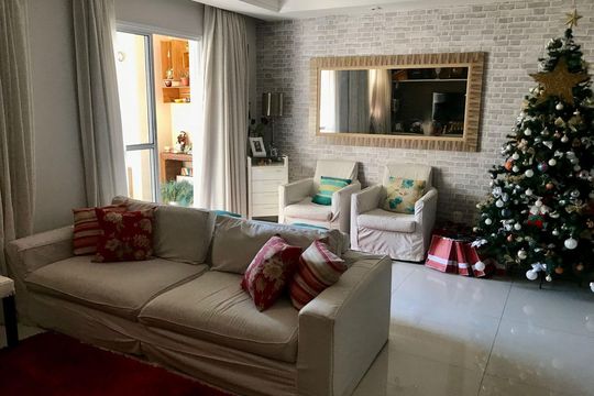Sala de apartamento à venda com 2 quartos, 83m² em Vila Andrade, São Paulo