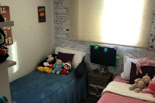 Quarto  de apartamento à venda com 2 quartos, 83m² em Vila Andrade, São Paulo