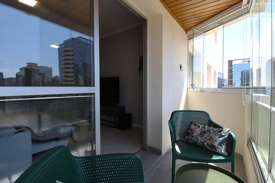 Varanda de apartamento à venda com 3 quartos, 97m² em Itaim Bibi, São Paulo