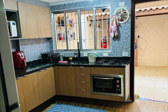 Cozinha de casa à venda com 2 quartos, 142m² em Jardim Marcel, São Paulo