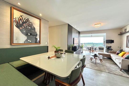 Sala de apartamento à venda com 3 quartos, 106m² em Jabaquara, São Paulo