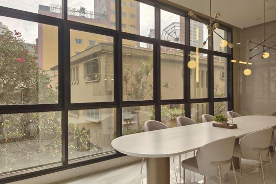 Sala de Reuniões de kitnet/studio para alugar com 1 quarto, 27m² em Vila Mariana, São Paulo
