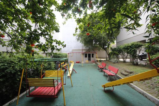 Área comum - Playground de apartamento à venda com 3 quartos, 78m² em Boa Vista, Porto Alegre