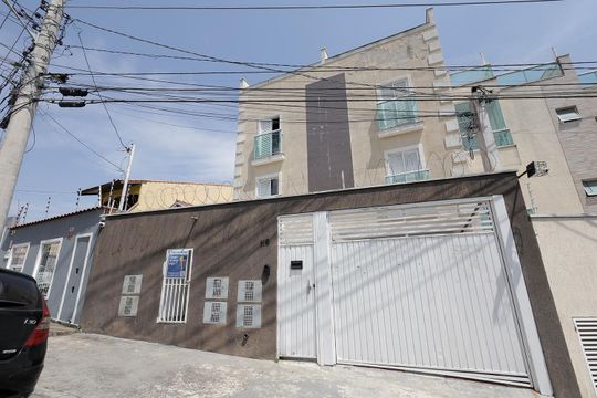Fachada de apartamento à venda com 2 quartos, 110m² em Vila Guarani, Santo André