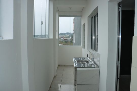 Cozinha de apartamento para alugar com 2 quartos, 65m² em Outeiro de Passárgada, Cotia