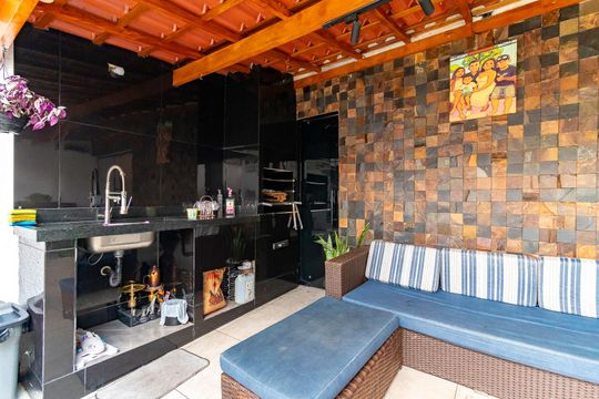 Espaço Gourmet de casa à venda com 3 quartos, 115m² em Vila Progresso (zona Leste), São Paulo