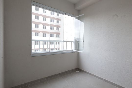 Varanda da Sala de apartamento à venda com 2 quartos, 30m² em Vila Sônia, São Paulo