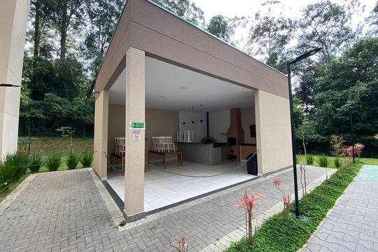 Área comum - Churrasqueira de apartamento para alugar com 2 quartos, 49m² em Parque Bristol, São Bernardo do Campo