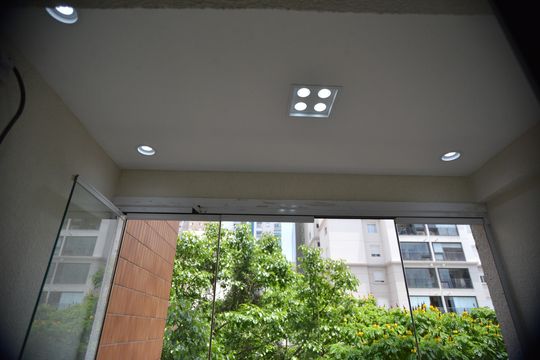 Sacada de apartamento à venda com 3 quartos, 108m² em Campestre, Santo André