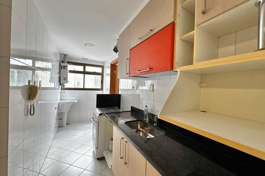 Cozinha e Área de Serviço de apartamento à venda com 4 quartos, 141m² em Recreio dos Bandeirantes, Rio de Janeiro
