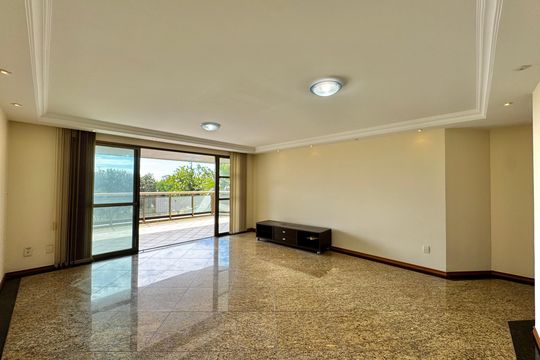 Sala de apartamento à venda com 4 quartos, 141m² em Recreio dos Bandeirantes, Rio de Janeiro