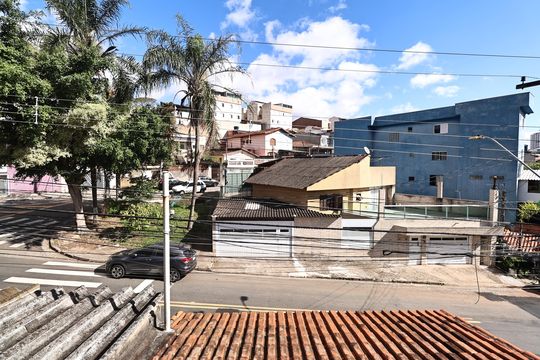 Vista da Sacada de casa à venda com 3 quartos, 180m² em Vila Silvestre, Santo André