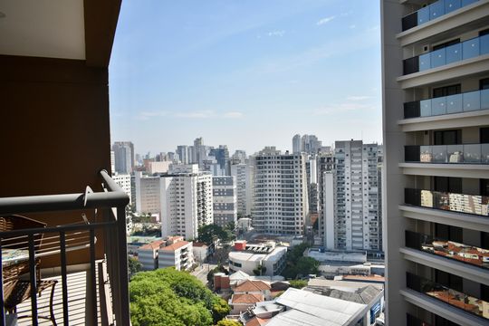 Vista de apartamento para alugar com 1 quarto, 37m² em Vila Clementino, São Paulo