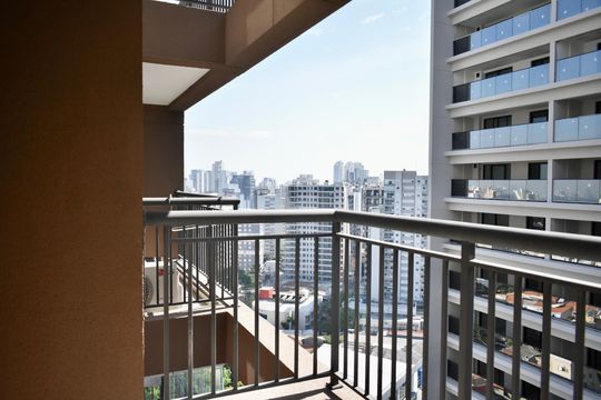 Sacada de apartamento para alugar com 1 quarto, 37m² em Vila Clementino, São Paulo