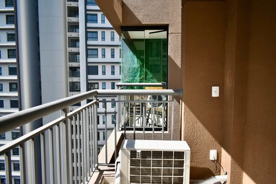 Sacada de apartamento para alugar com 1 quarto, 37m² em Vila Clementino, São Paulo