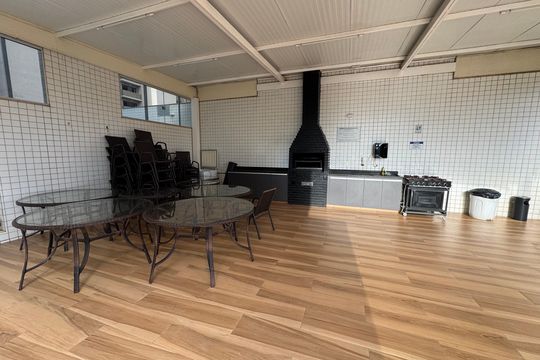 Área comum - Churrasqueira de apartamento para alugar com 3 quartos, 93m² em Águas Claras, Brasília