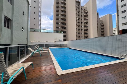 Área comum - Piscina de apartamento para alugar com 3 quartos, 93m² em Águas Claras, Brasília