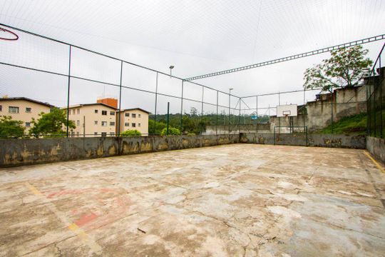 Área comum - Quadra esportiva de apartamento à venda com 2 quartos, 49m² em Cidade São Jorge, Santo André