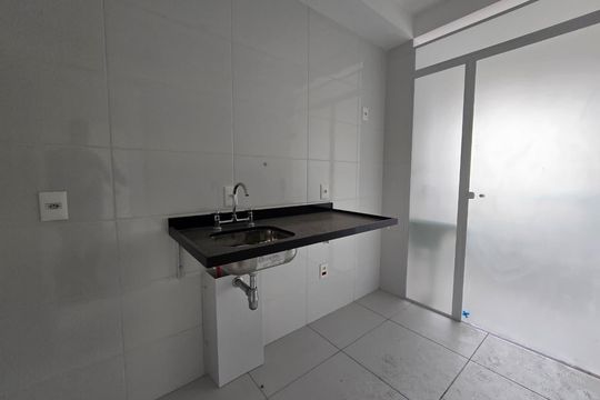 Cozinha de kitnet/studio à venda com 1 quarto, 50m² em Jardim das Acacias, São Paulo