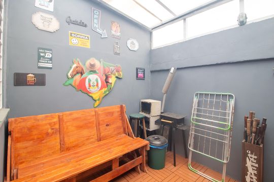 Churrasqueira de casa de condomínio à venda com 3 quartos, 87m² em Hípica, Porto Alegre