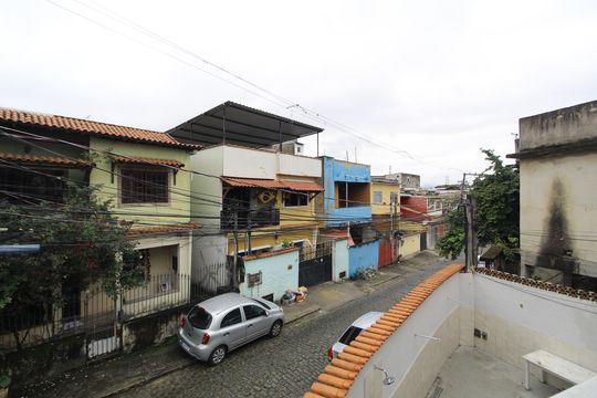 Vista da Varanda da Suíte de casa para alugar com 3 quartos, 120m² em Taquara, Rio de Janeiro