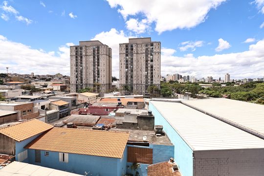 Vista da Sacada de apartamento à venda com 2 quartos, 54m² em Utinga, Santo André