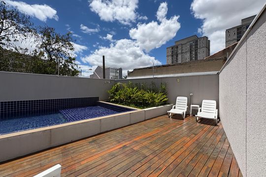 Área comum - Piscina de apartamento à venda com 2 quartos, 54m² em Utinga, Santo André