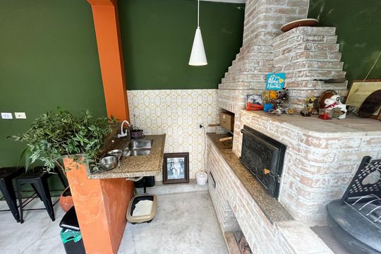 Área comum - Churrasqueira de casa à venda com 2 quartos, 162m² em Vila Aurora (zona Norte), São Paulo