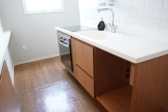 Cozinha de apartamento à venda com 2 quartos, 76m² em Jardim Analia Franco, São Paulo