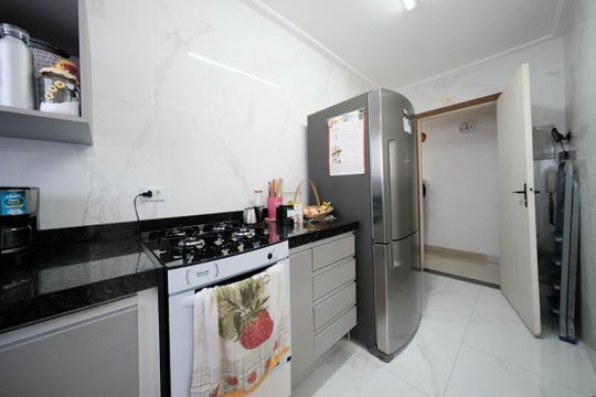 Cozinha e Área de Serviço de apartamento para alugar com 2 quartos, 78m² em Penha de França, São Paulo