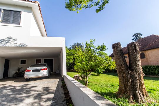 Fachada de casa de condomínio à venda com 4 quartos, 645m² em Residencial Zero (tambore), Santana de Parnaíba