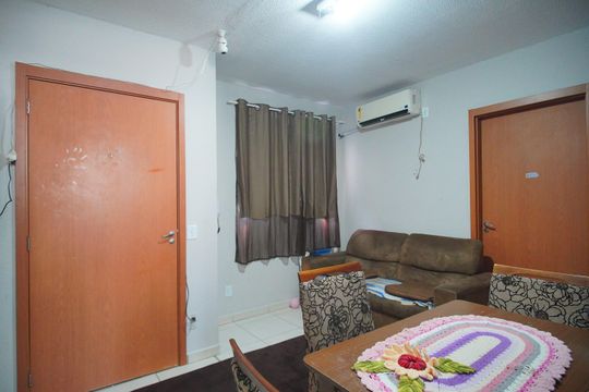 Sala de apartamento à venda com 2 quartos, 53m² em Canudos, Novo Hamburgo