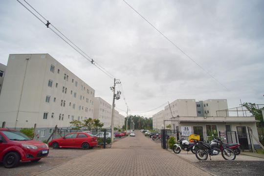 Fachada de apartamento à venda com 2 quartos, 53m² em Canudos, Novo Hamburgo