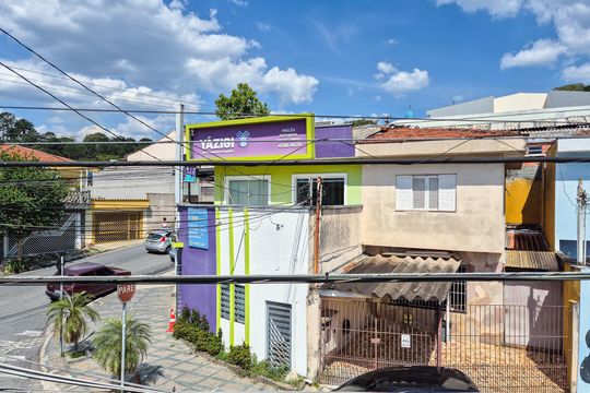 Vista da Churrasqueira de casa à venda com 2 quartos, 200m² em Jardim Andrea Demarchi, São Bernardo do Campo