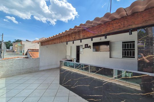 Área comum - Churrasqueira de casa à venda com 2 quartos, 200m² em Jardim Andrea Demarchi, São Bernardo do Campo